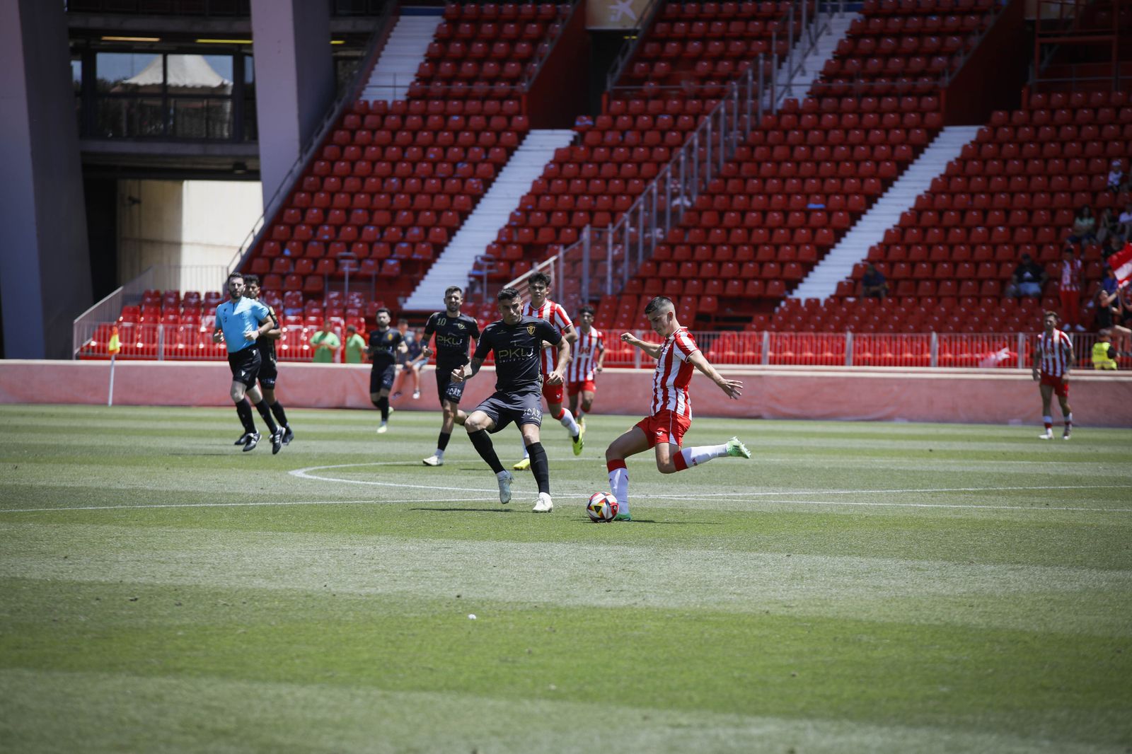Imágenes del partido entre el Almería B y el Real Jaén