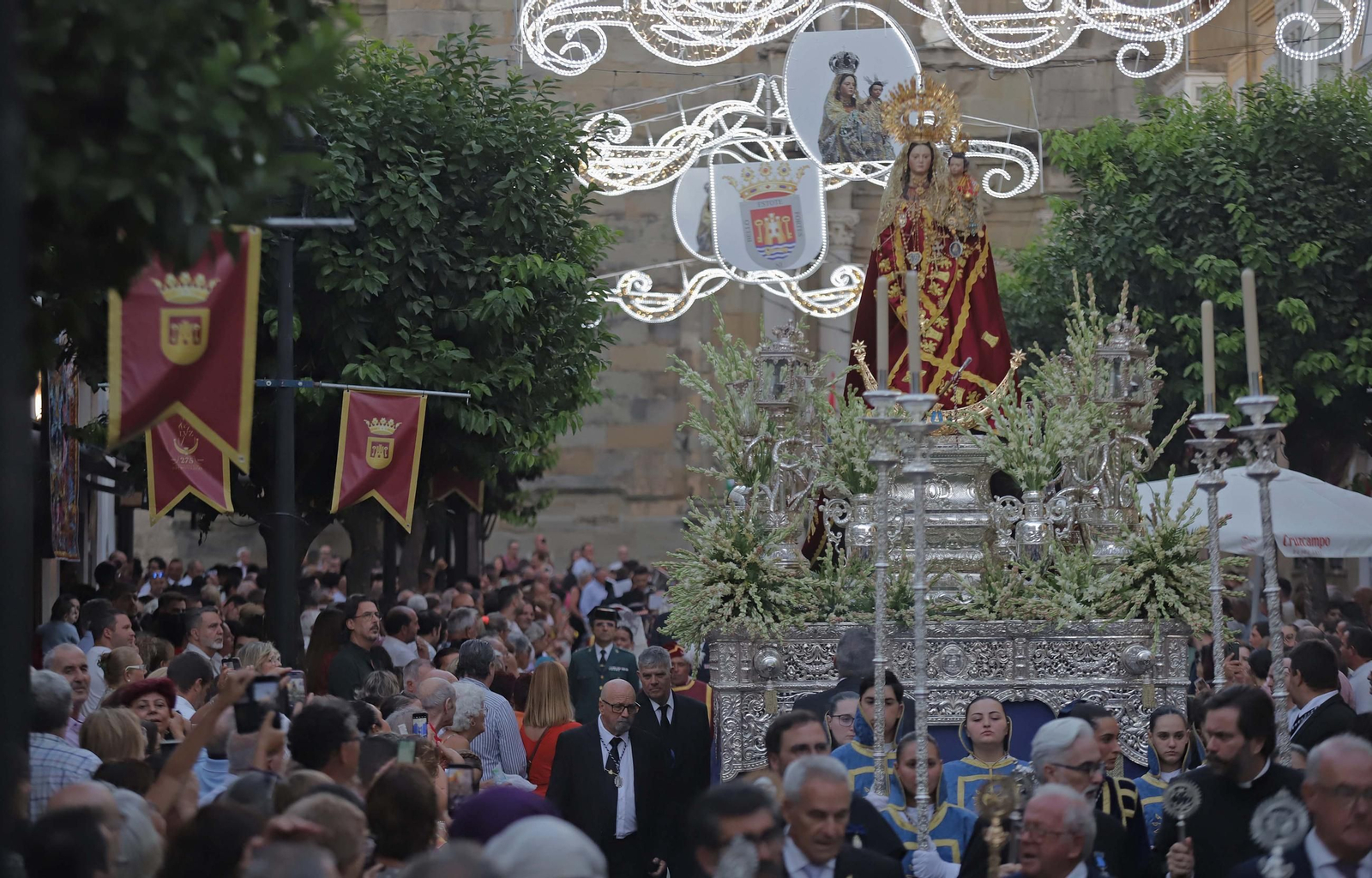 Fotos de la procesión de la Virgen de la Luz en Tarifa