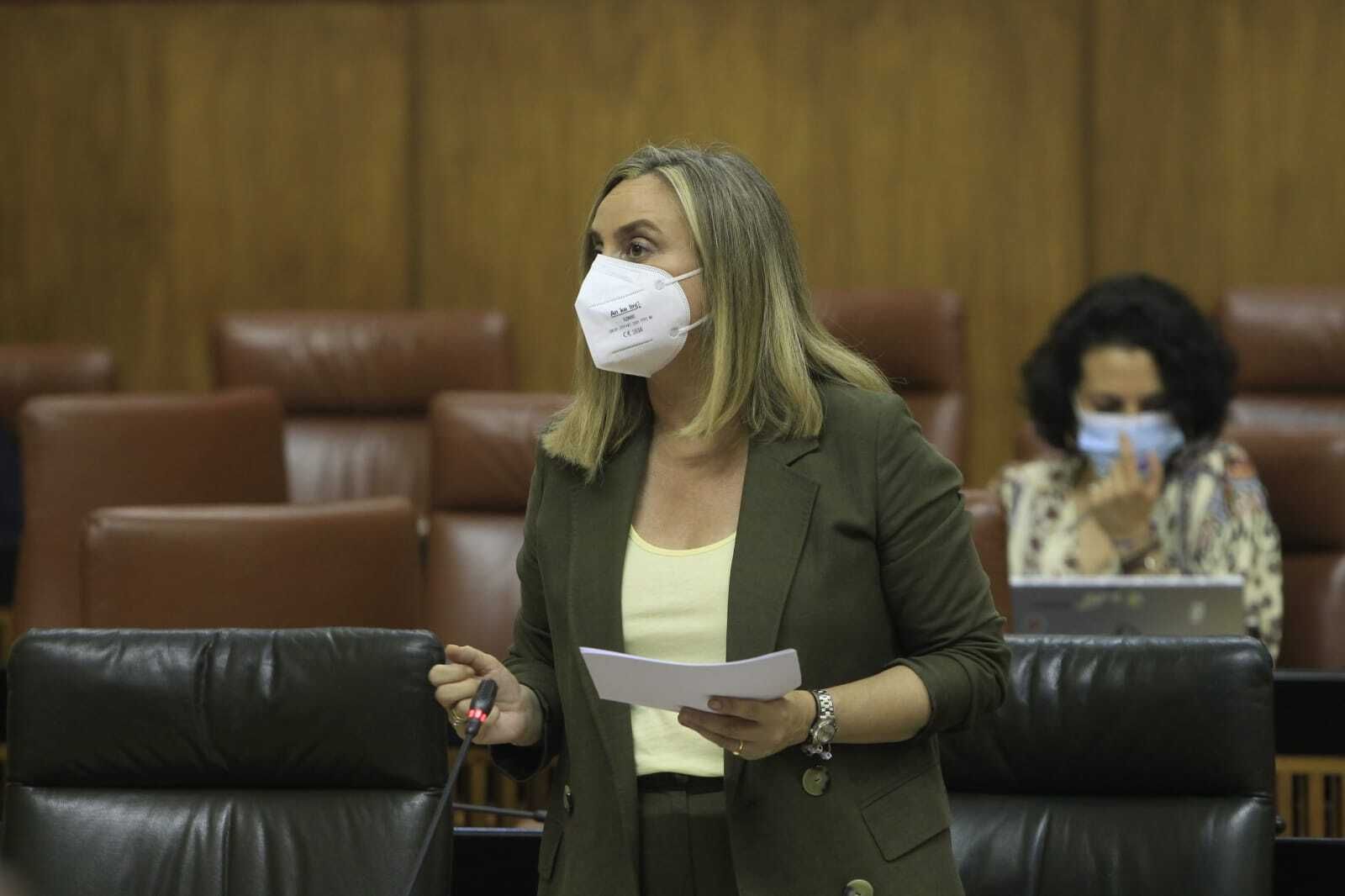 La consejera de Fomento, Infraestructuras y Ordenación del Territorio, Marifrán Carazo.