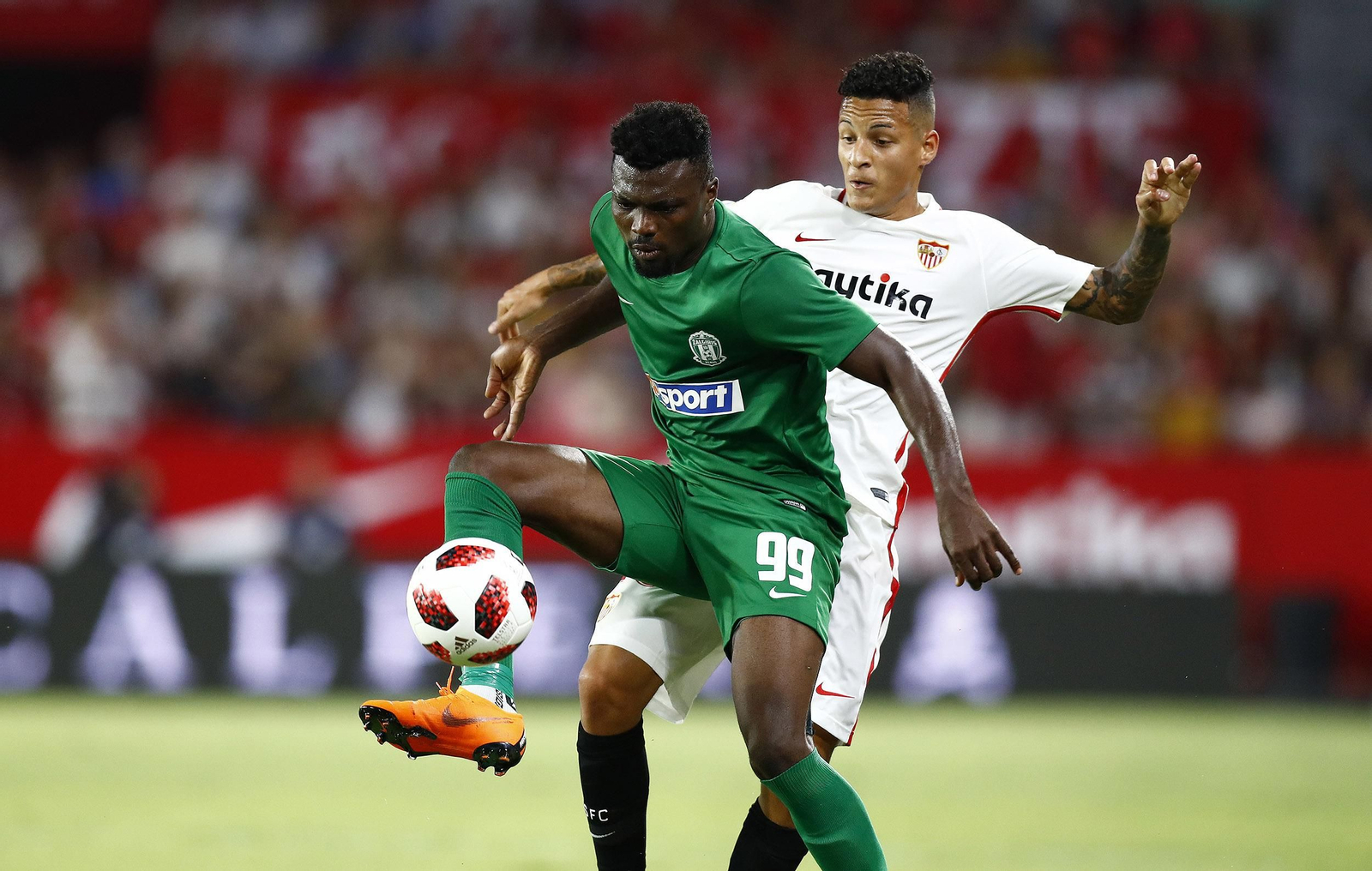 Las imágenes del Sevilla FC-Zalgiris