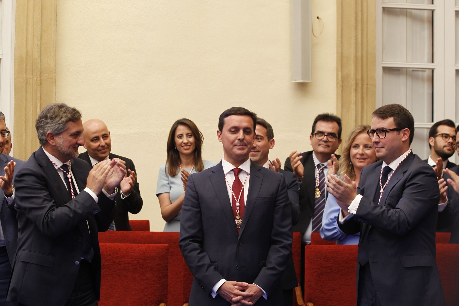 Pleno investidura Presidente Diputación de Almería. Javier Aureliano García