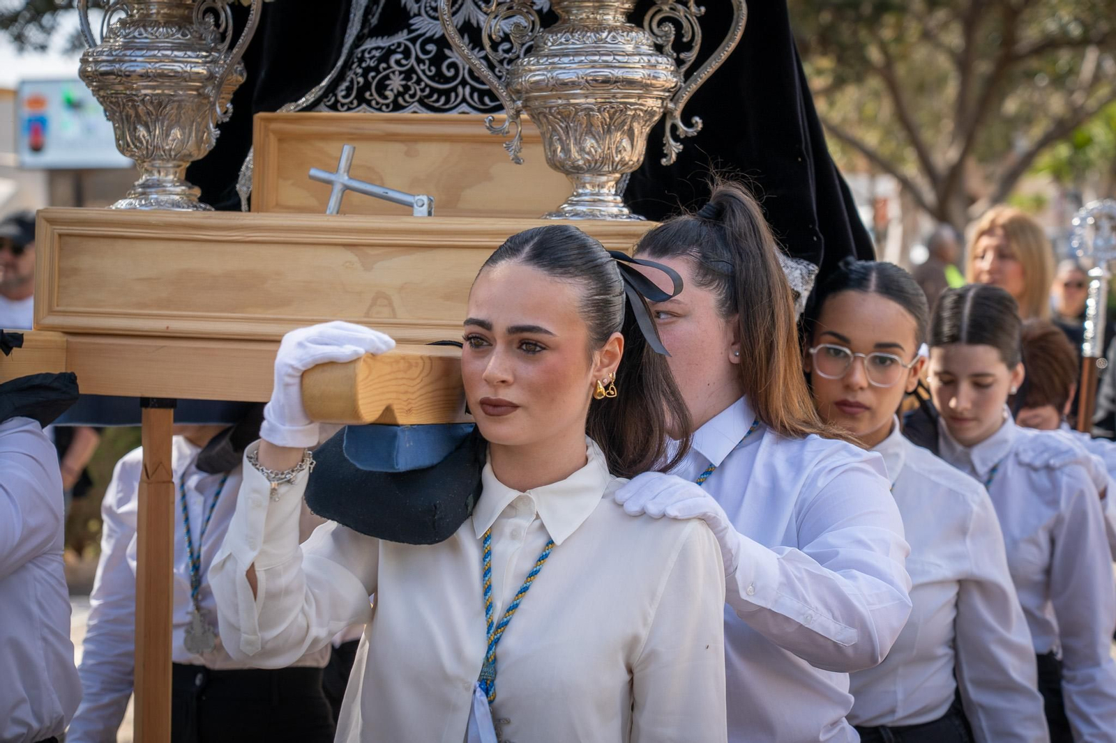 El Viernes Santo en la Semana Santa de Roquetas de Mar 2025