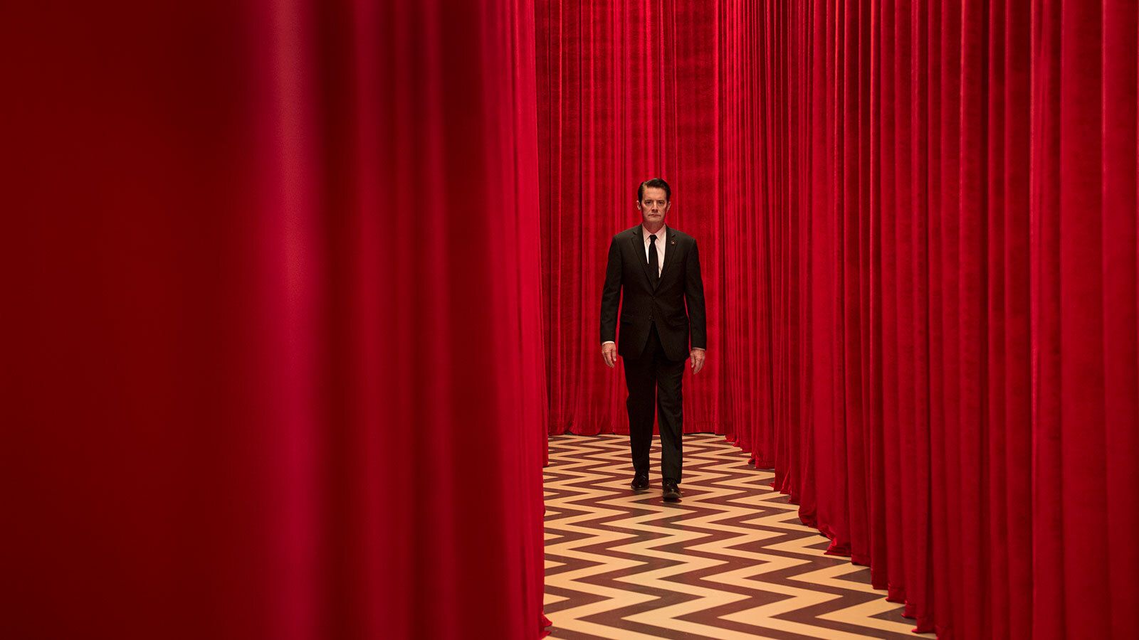 Kyle Maclachlan, como el agente Cooper de 'Twin Peaks'.