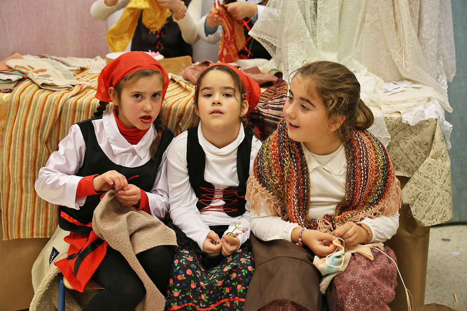 El impresionante Belén viviente del CEIP 12 de Octubre