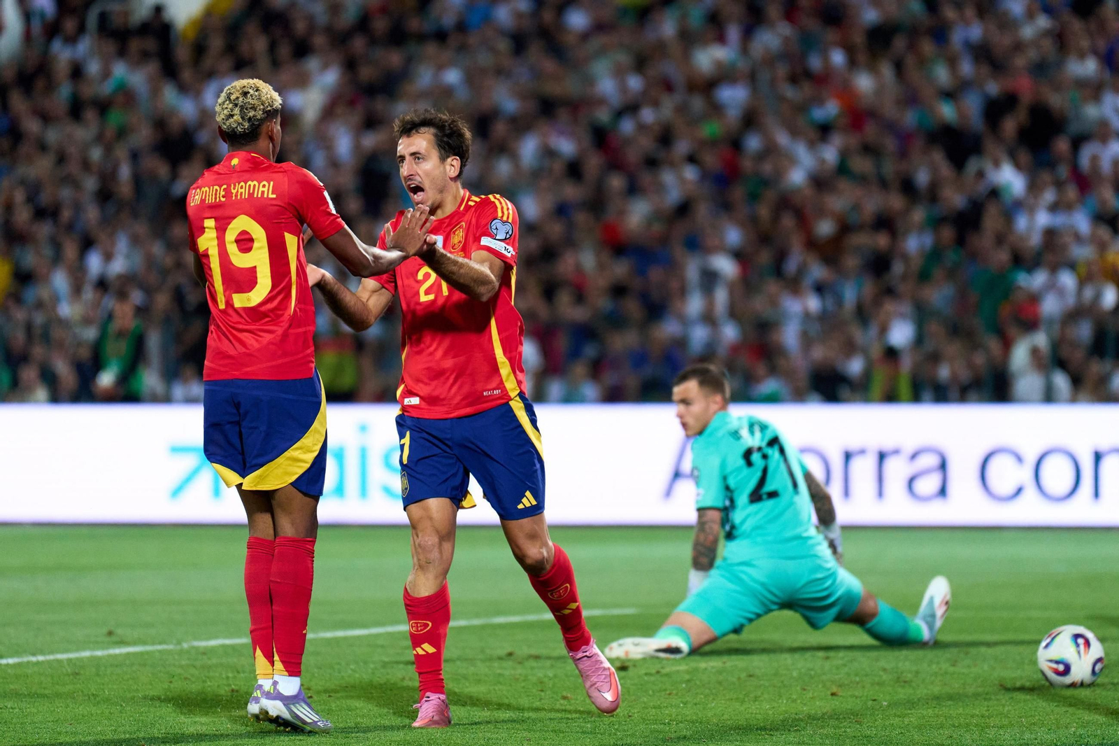 Las mejores fotos del Bulgaria-España