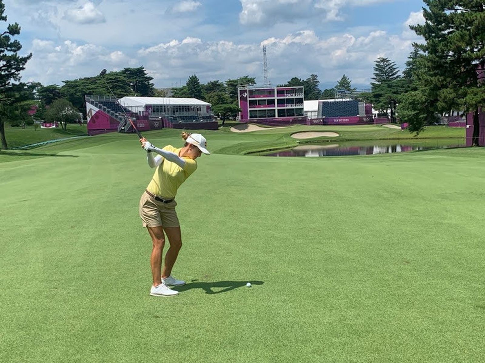 Azahara Muñoz, en Tokio.