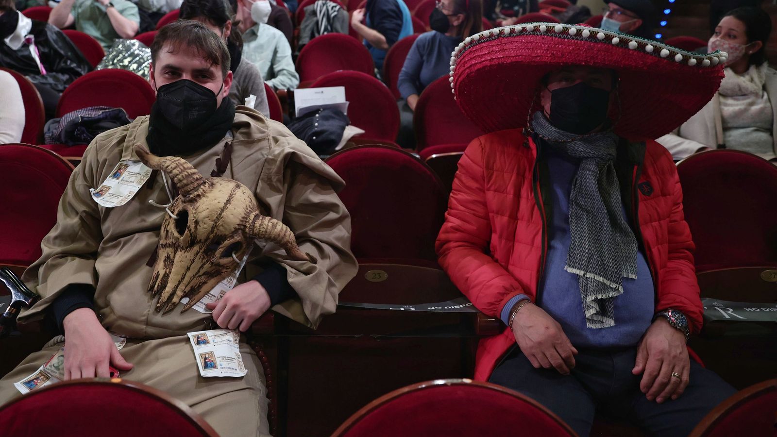 Los personajes del sorteo de Lotería de Navidad 2021