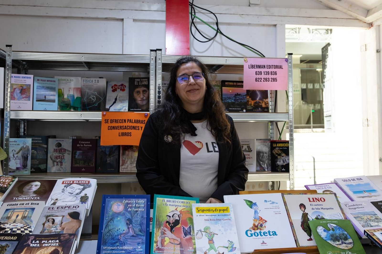 En imágenes: casetas y ambiente de la Feria del Libro de Jaén