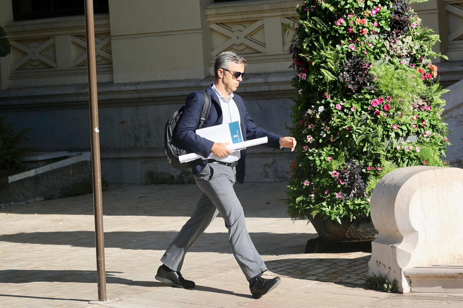 Mundial 2030 en Málaga: La reunión en el Ayuntamiento, en fotos