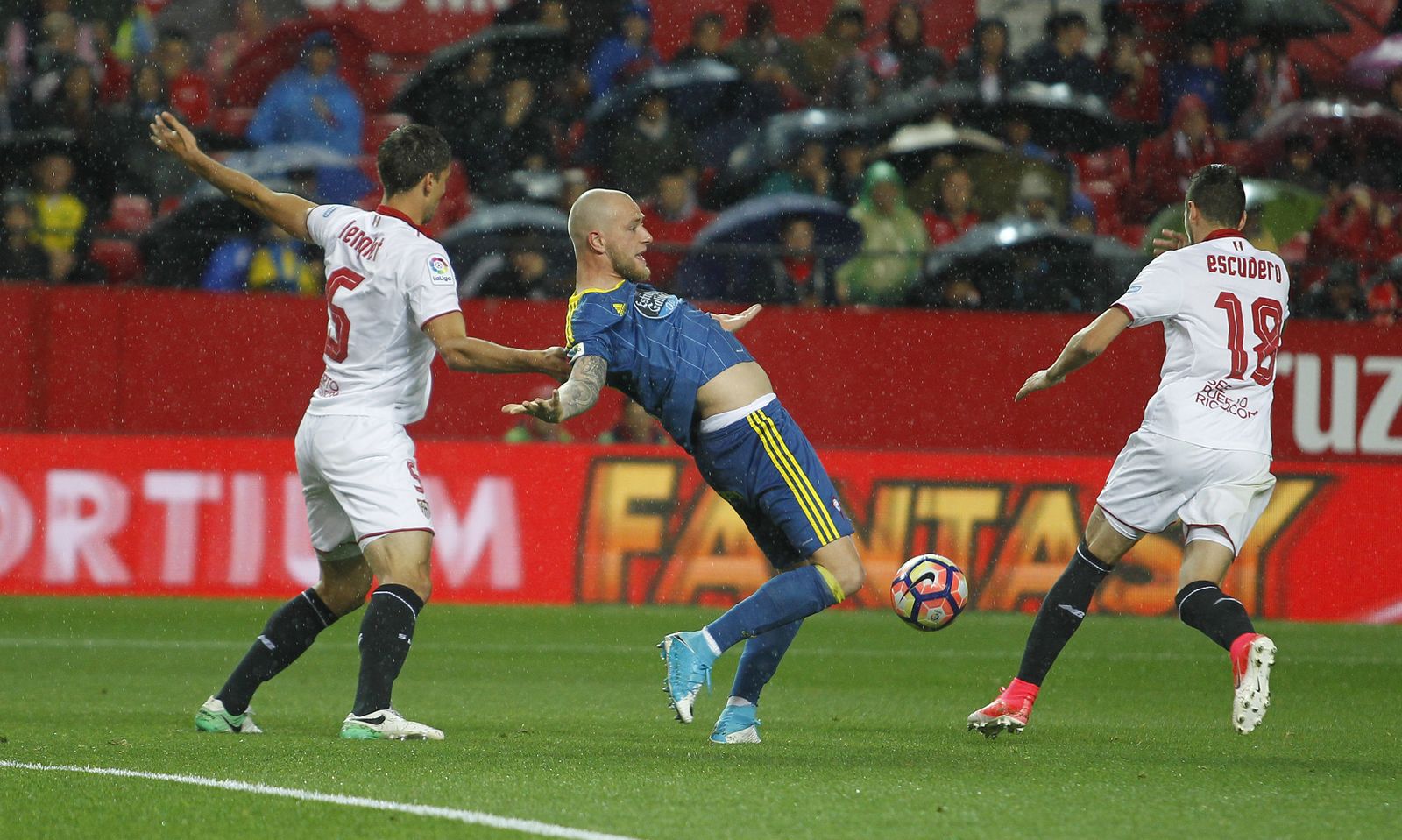 El Sevilla FC-Celta de Vigo, en imágenes