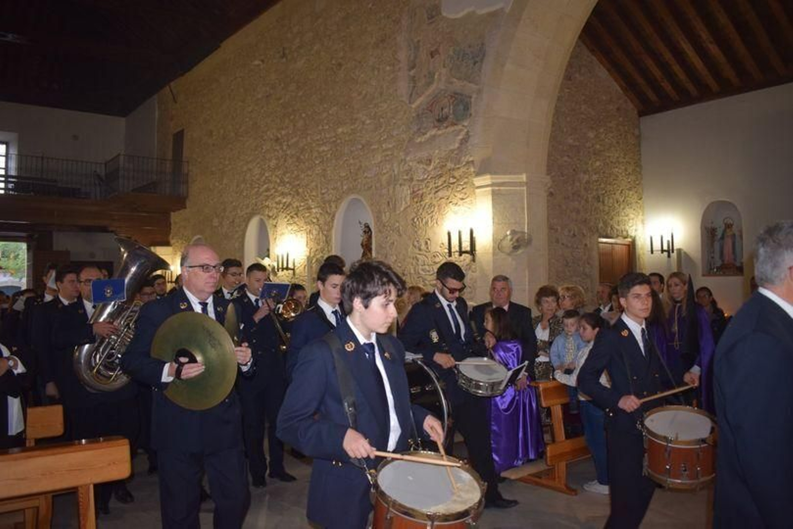 El concierto de marchas procesionales abre la Semana Santa nijareña El concierto de marchas procesionales abre la Semana Santa nijareña