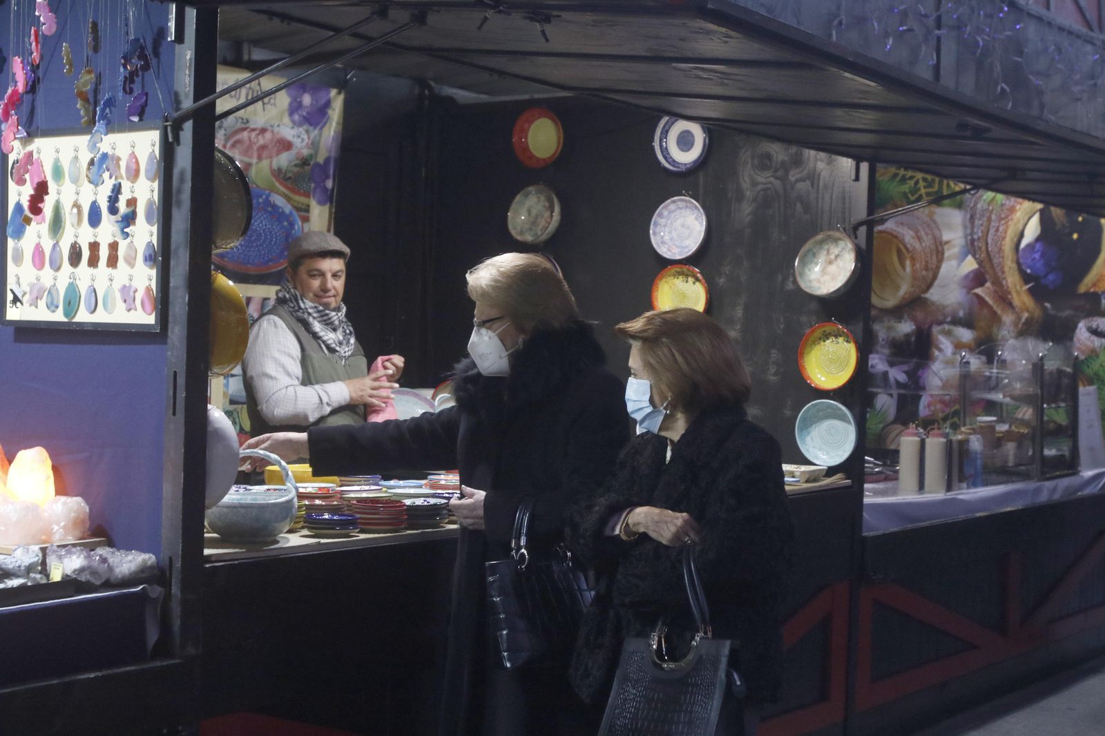 El mercado navideño de Las Tendillas, en fotografías