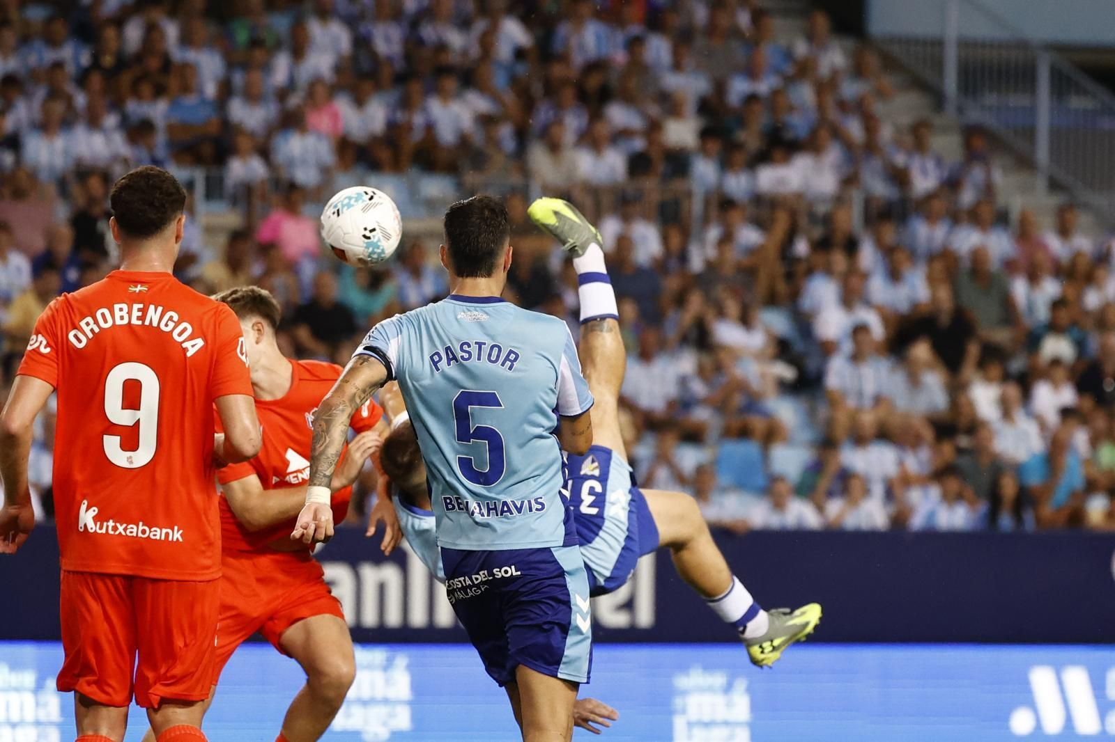 Las fotos del Málaga CF-Real Sociedad B