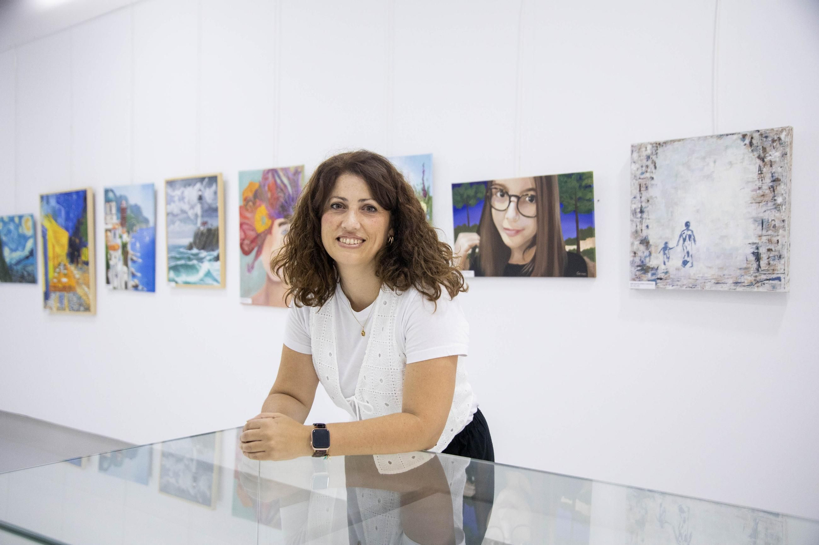 Las imágenes de la exposición de arte de la Escuela de Artepintura de Almería