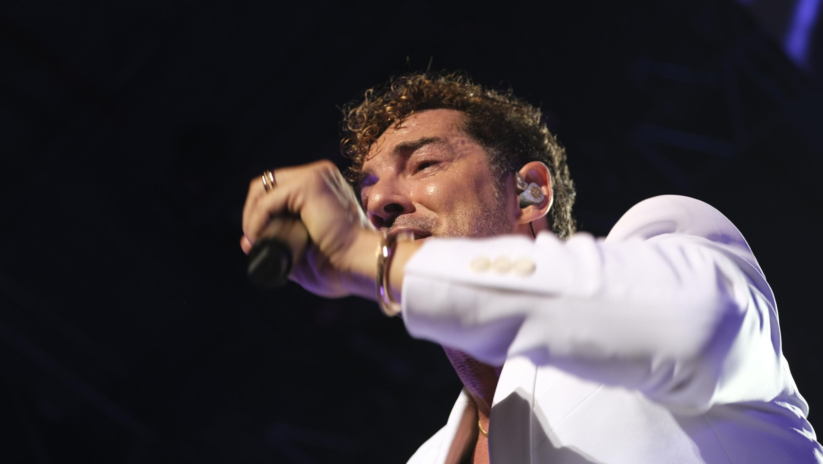 David Bisbal arrasa en su concierto de Roquetas de Mar
