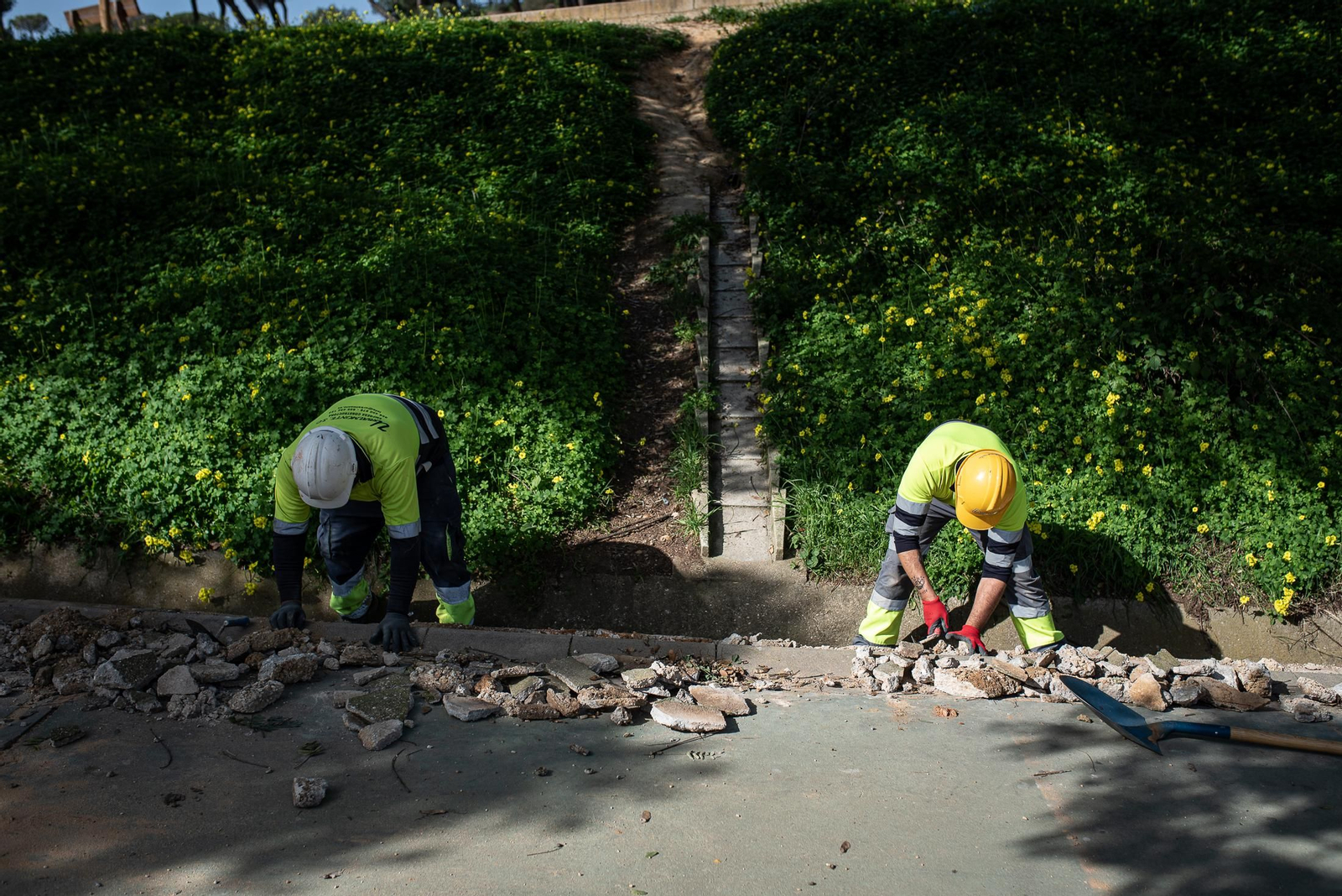 Actuaciones de mejora en el Parque Moret, en imágenes