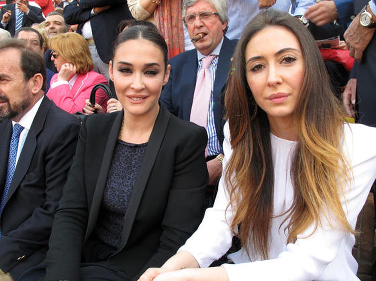 Vicky Martín-Berrocal y su hermana Rocío. 

Foto: Victoria Ramírez