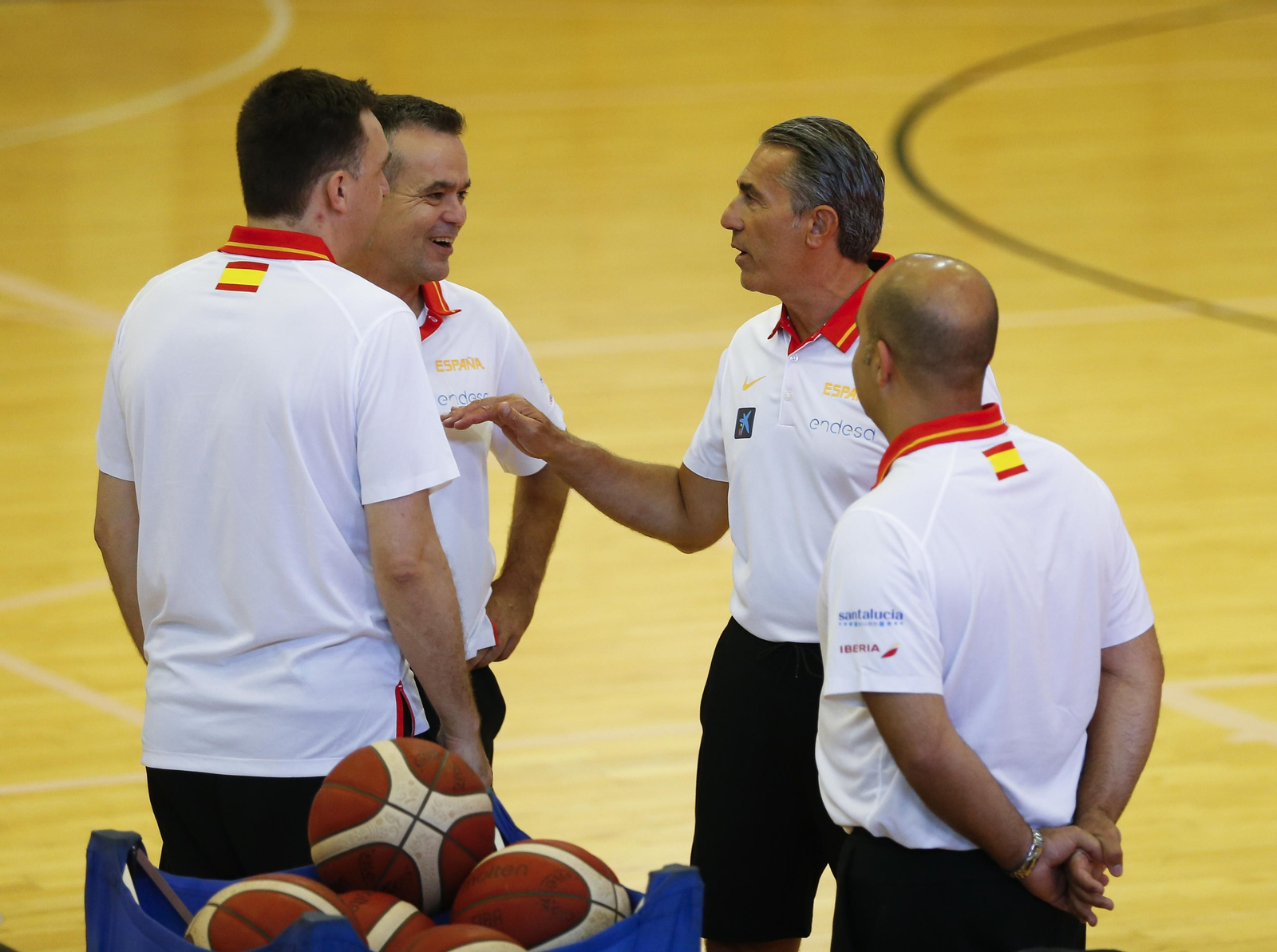 Las fotos de Jaime Fernández en el entrenamiento de la selección española