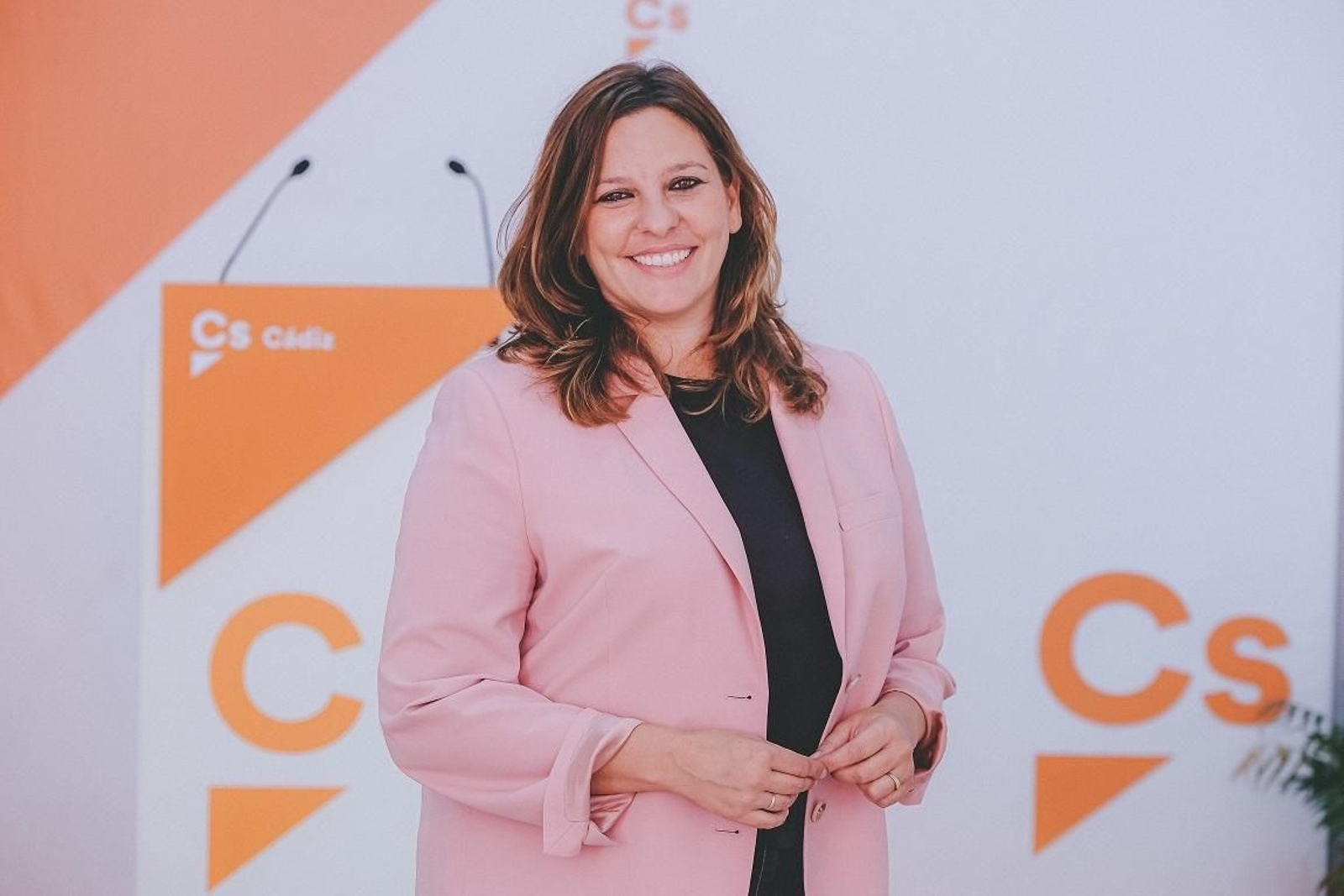 La diputada Estefanía Brazo.