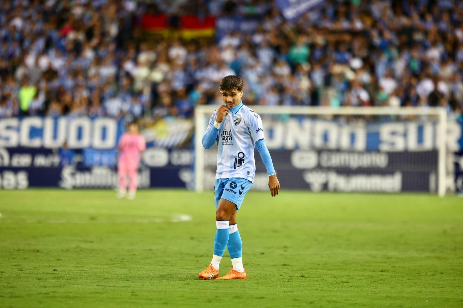 El Málaga CF - Real Madrid Castilla, en fotos