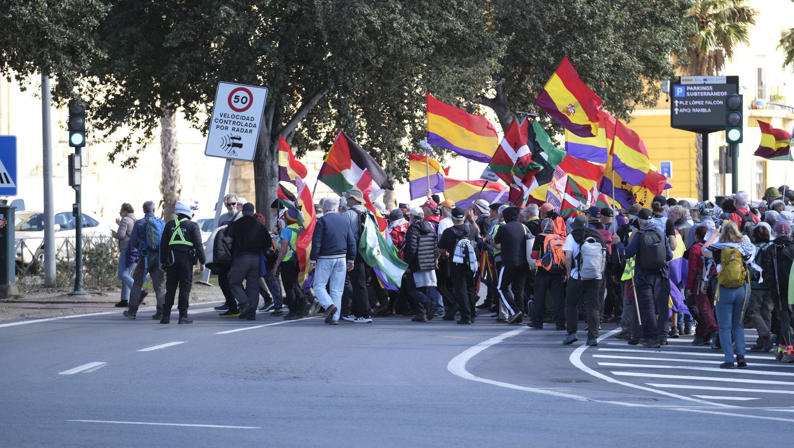 La Desbandá llega a Almería, en imágenes
