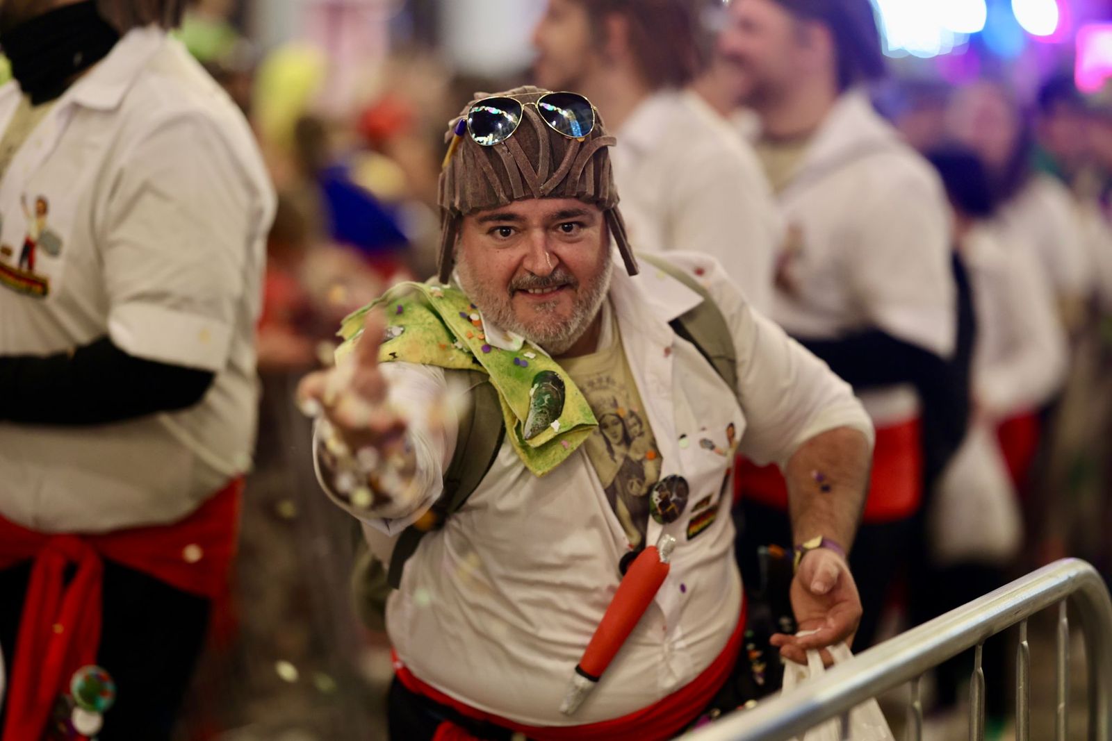 La Batalla de las Flores del Carnaval de Málaga, en imágenes