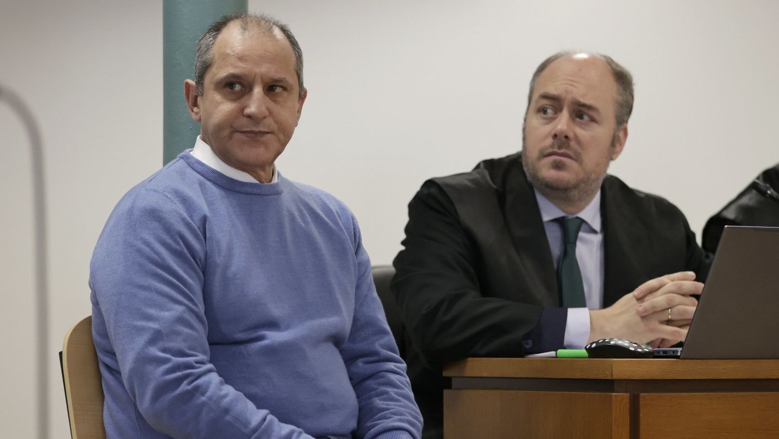 El acusado del del asesinato de Cristina N.T en Oza-Cesuras. EFE