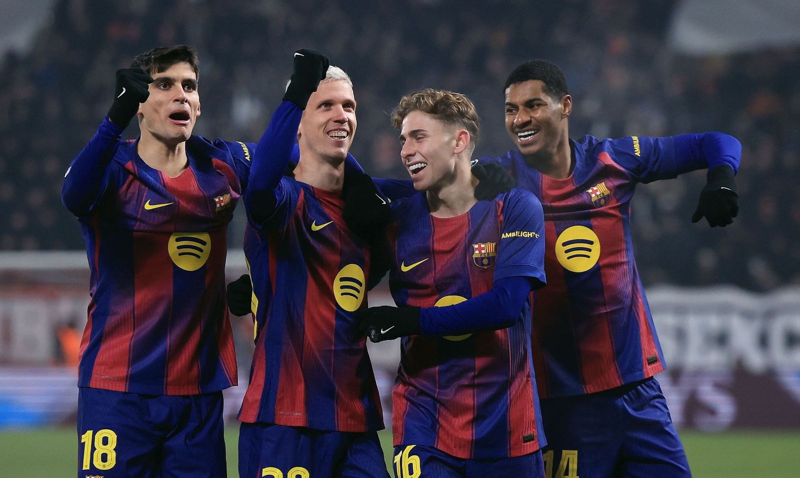 Las fotos del Slavia Praga-Barcelona