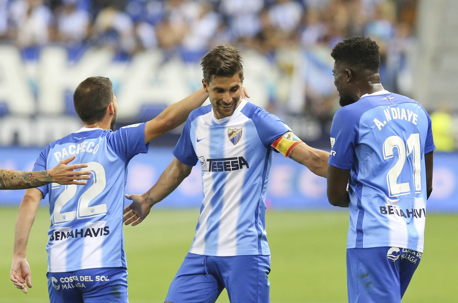 Las fotos del Málaga CF - Zaragoza