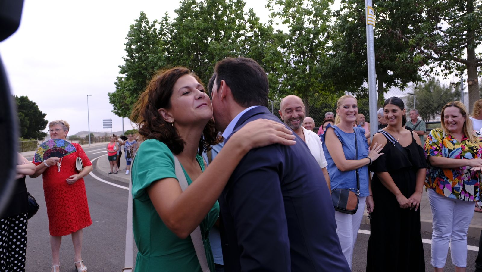 Imágenes de la inauguración del puente que une Huércal de Almería y Viator