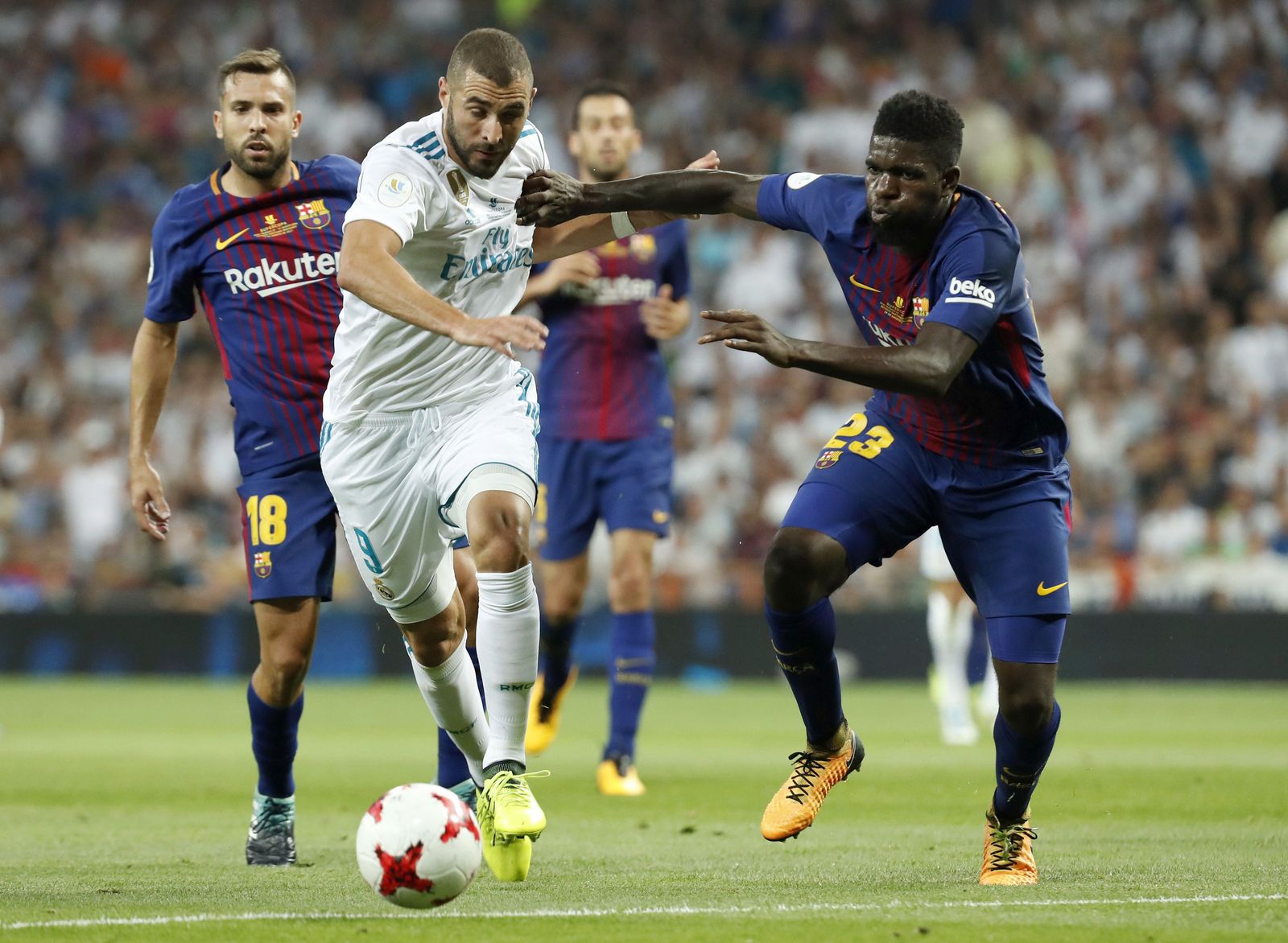 Las imágenes de la vuelta de la Supercopa de España