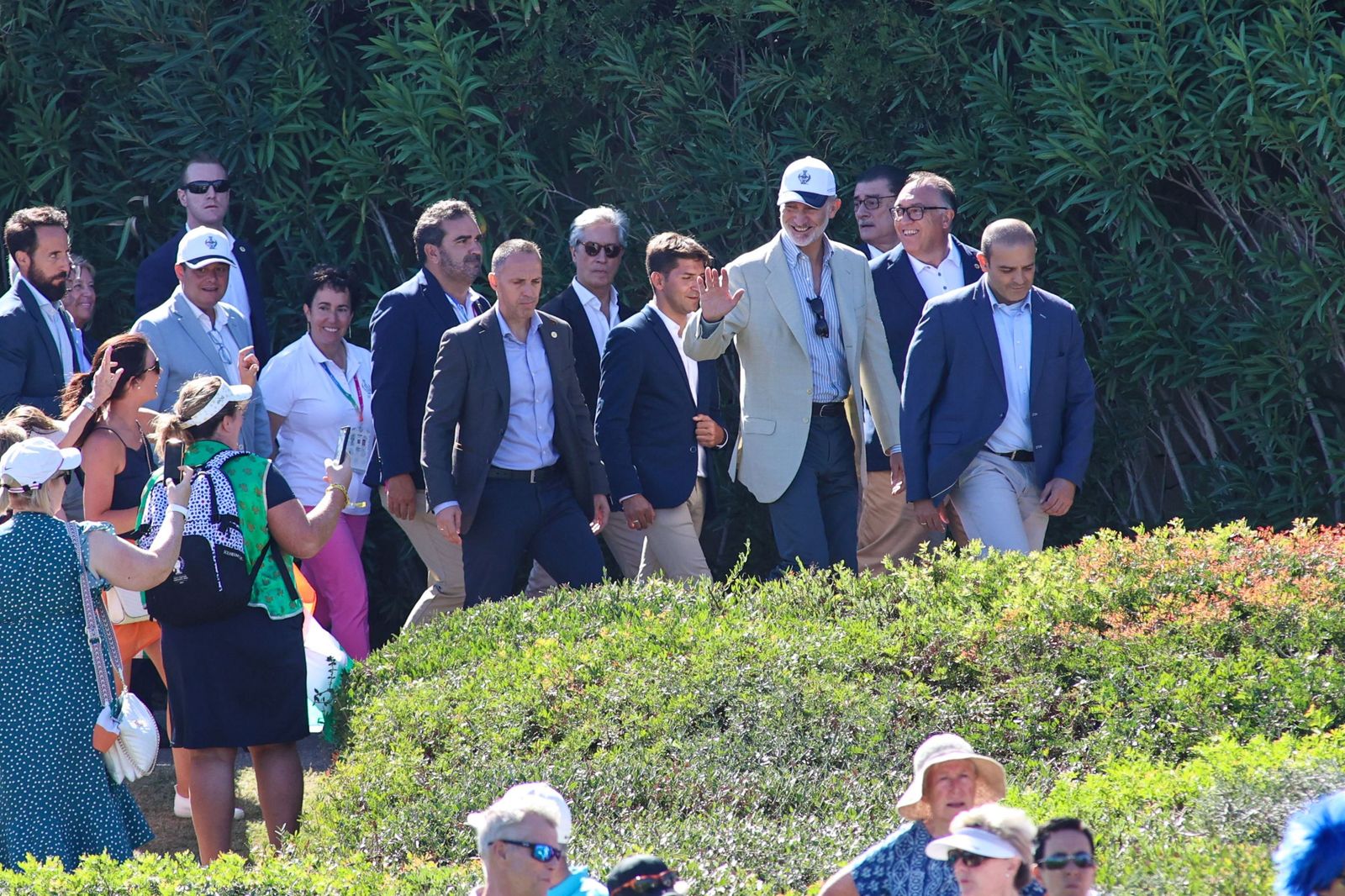 Solheim Cup: El Rey Felipe VI preside la clausura