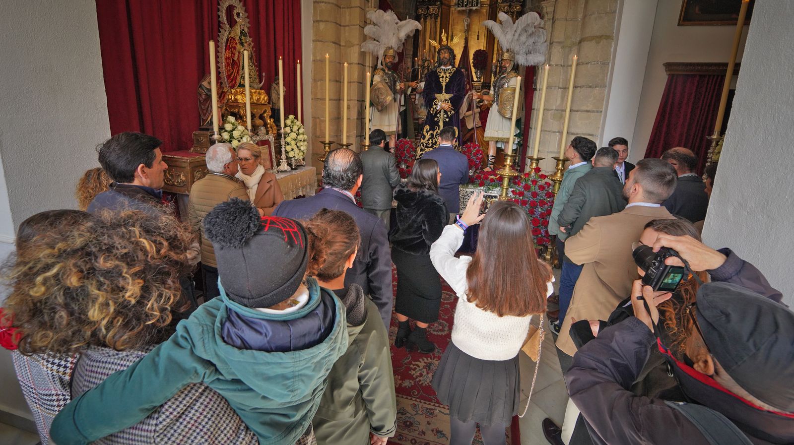 Besamanos y besapiés del cuarto domingo de Cuaresma en Jerez