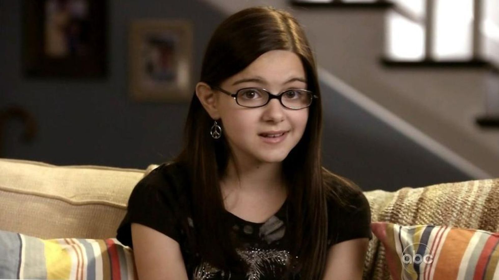 Ariel Winter, de niña