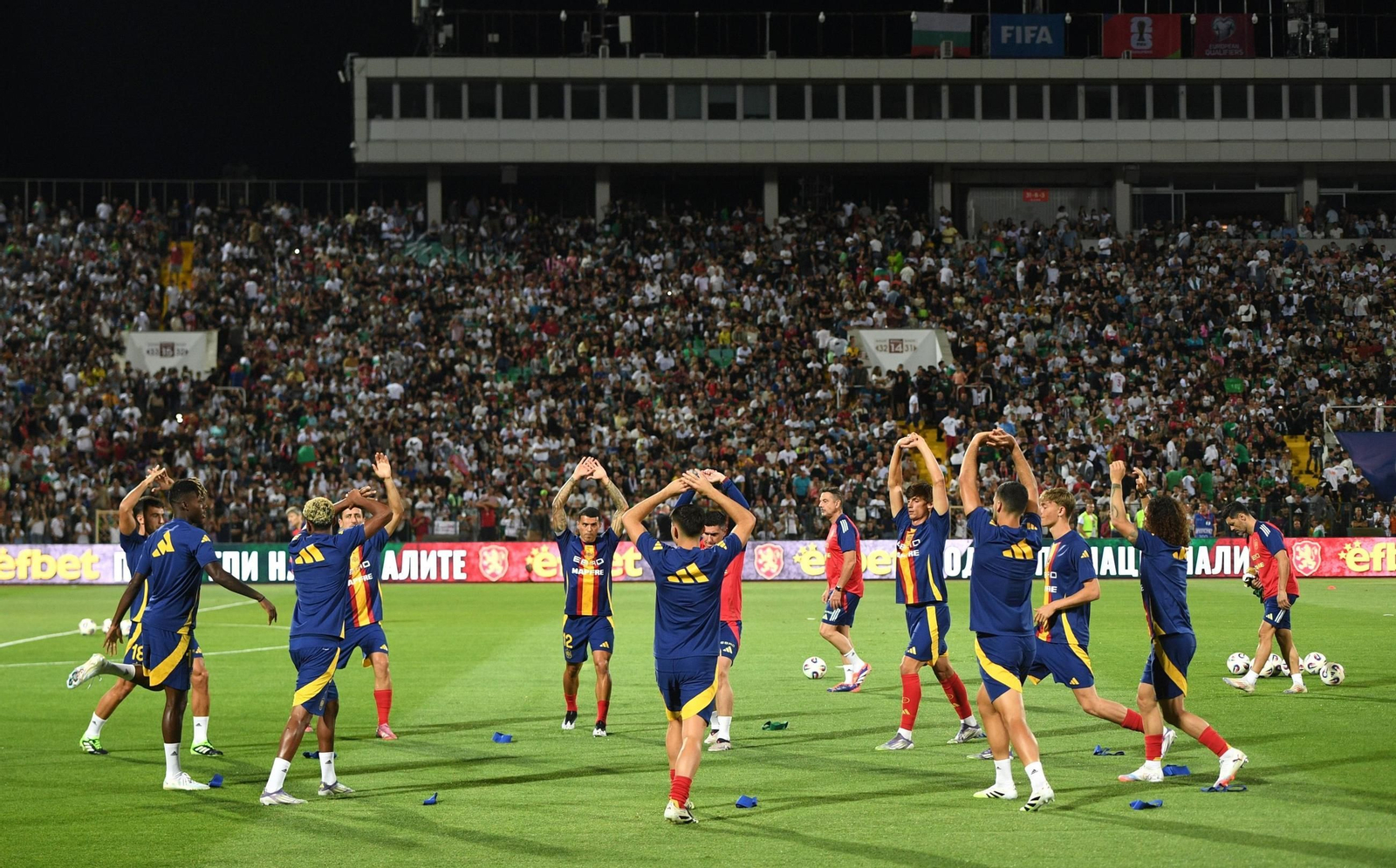 Las mejores fotos del Bulgaria - España