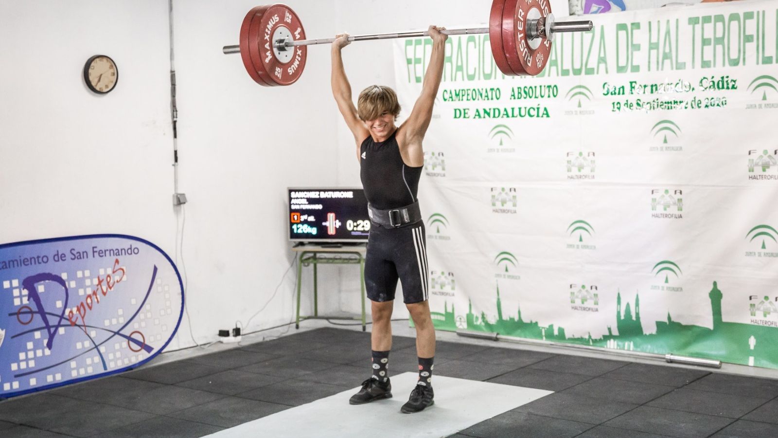 Campeonato Absoluto de Andalucía celebrado en San Fernando.