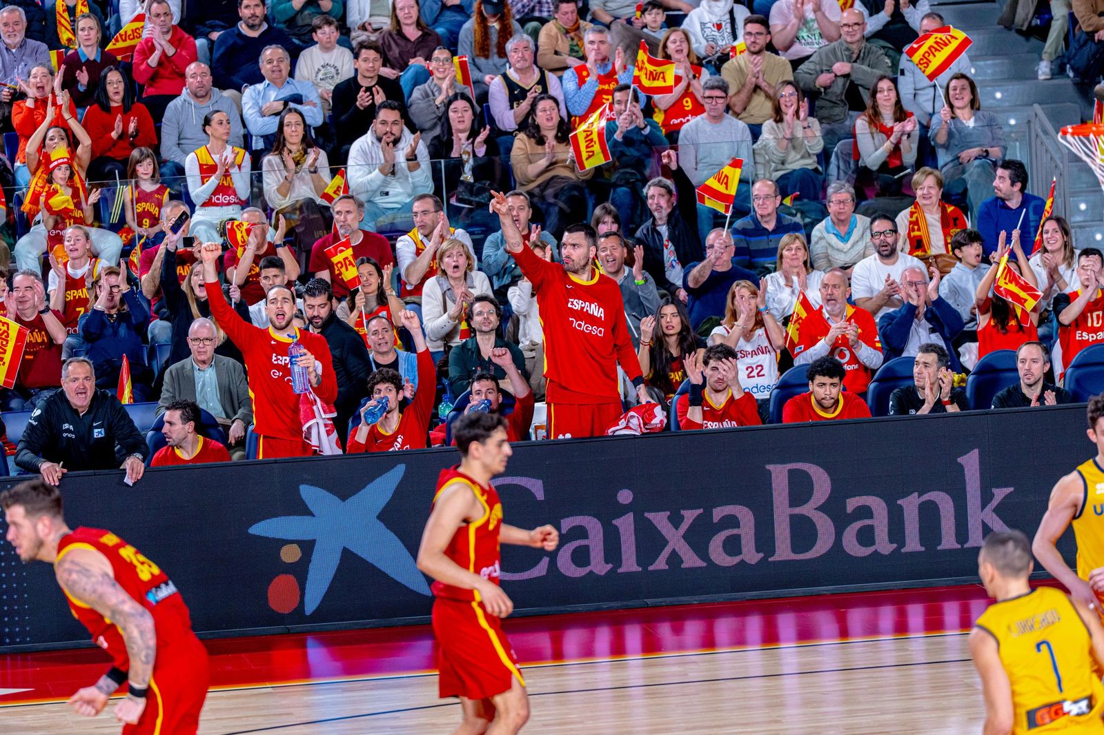 Las mejores fotos del España-Ucrania de baloncesto