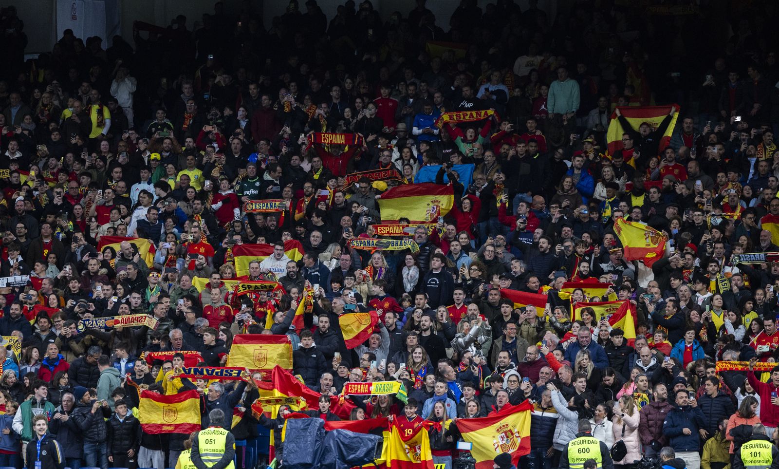 Las fotos del España - Brasil