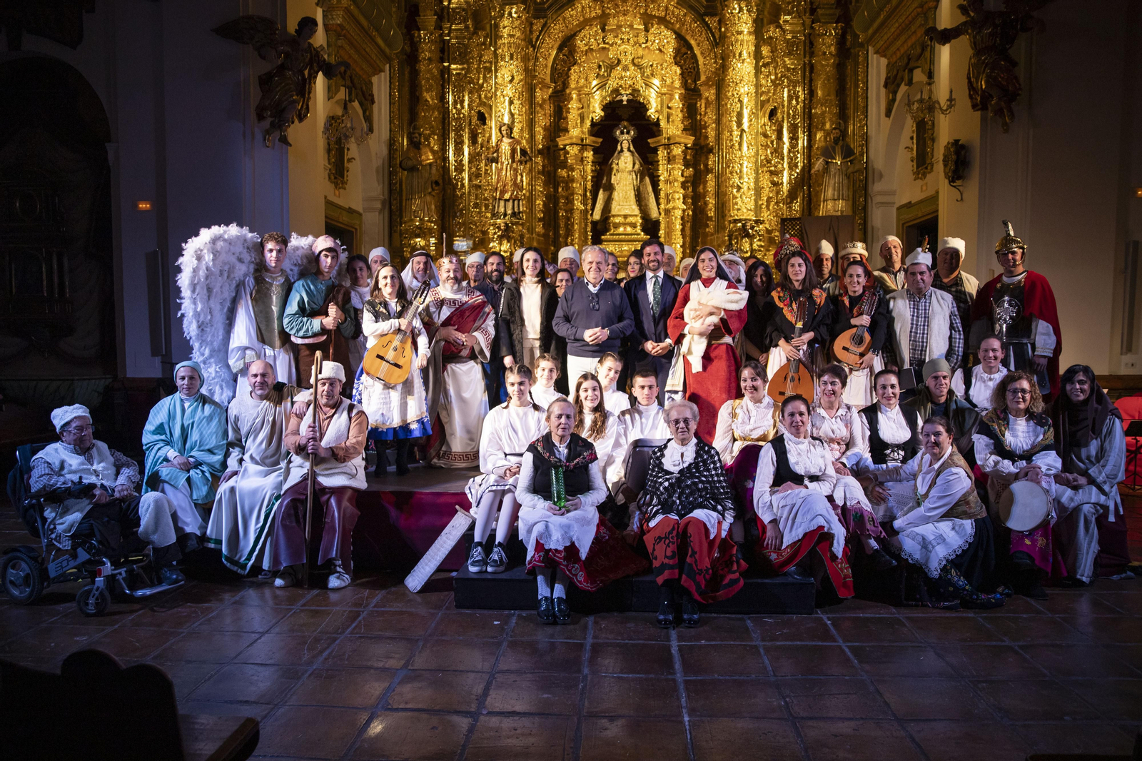 La representación de 'Los coloquios de la infancia de Jesús’ de Alcaracejos, en imágenes
