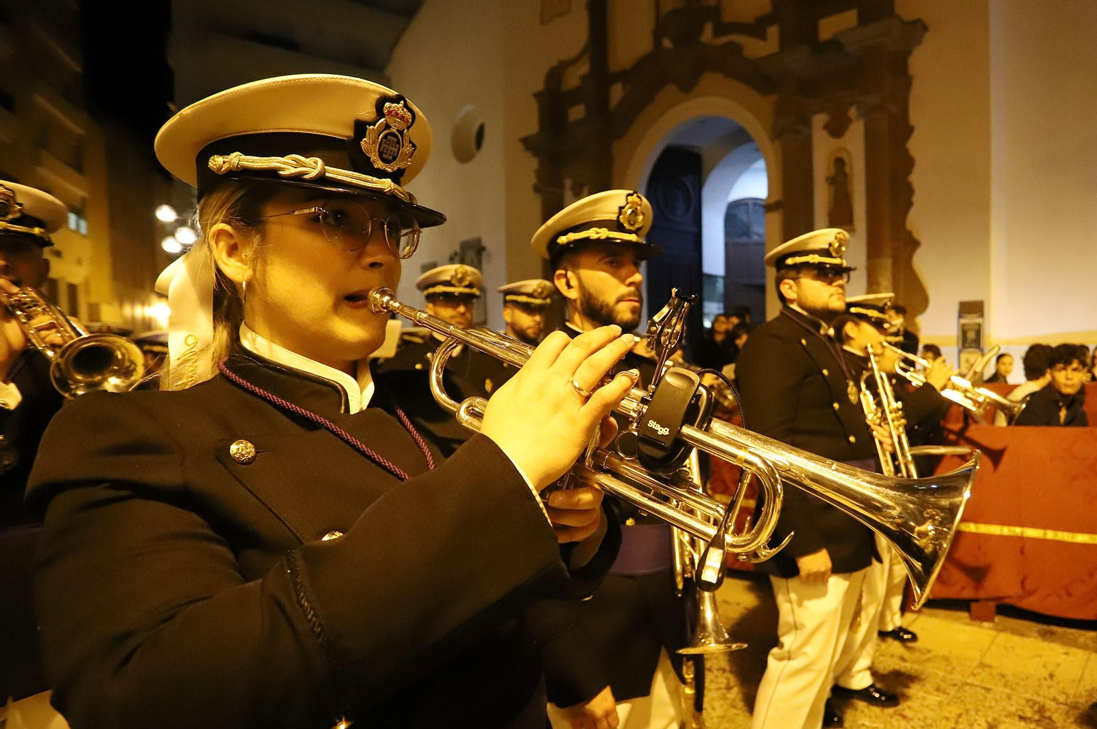 Imágenes del Nazareno en la madrugá de Huelva