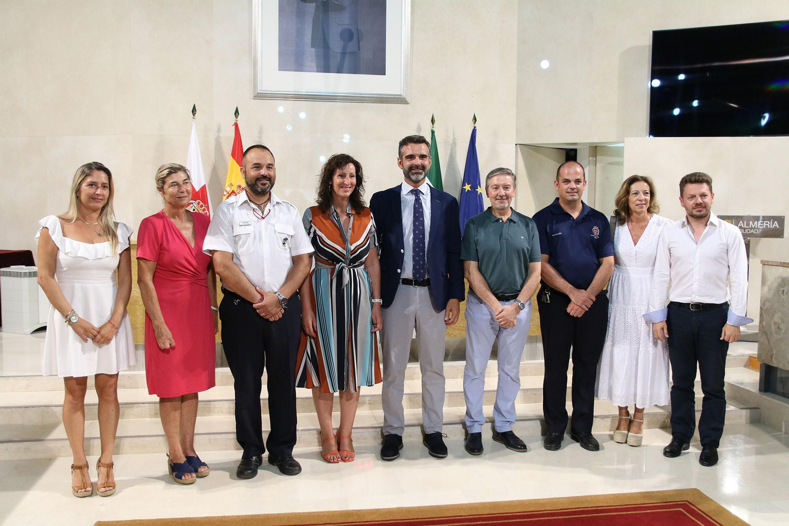 Las imágenes de la despedida de Ramón Fernández-Pacheco como alcalde de Almería