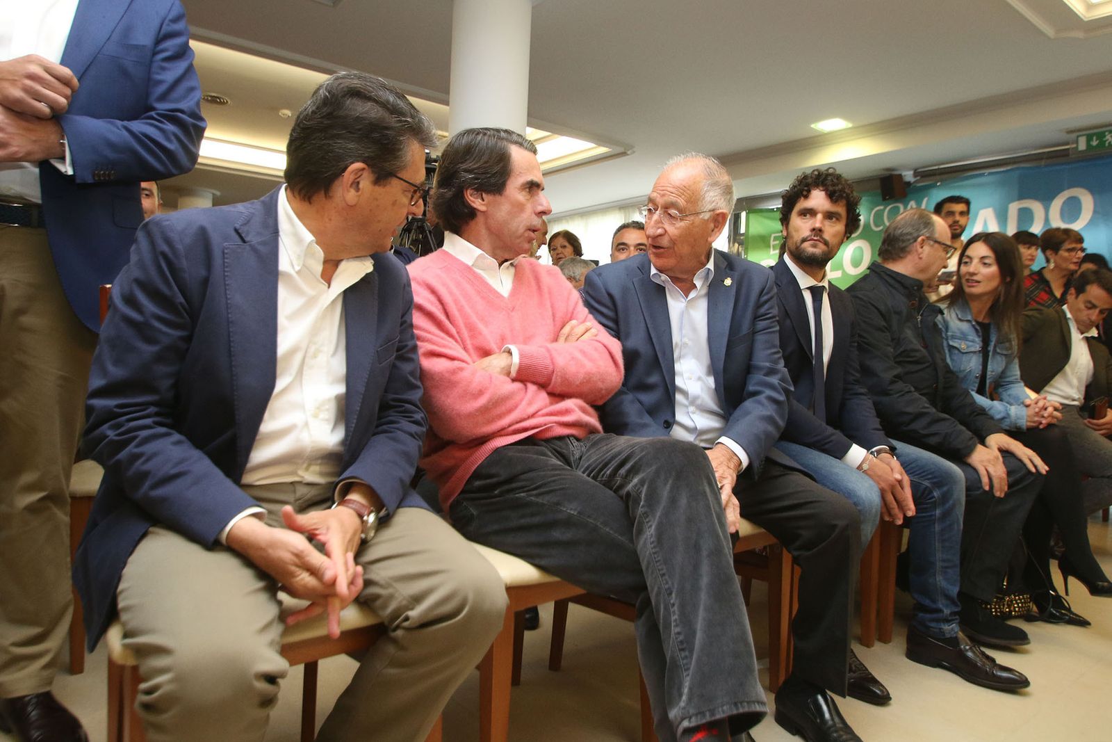 Fotogalería del mitin de José María Aznar