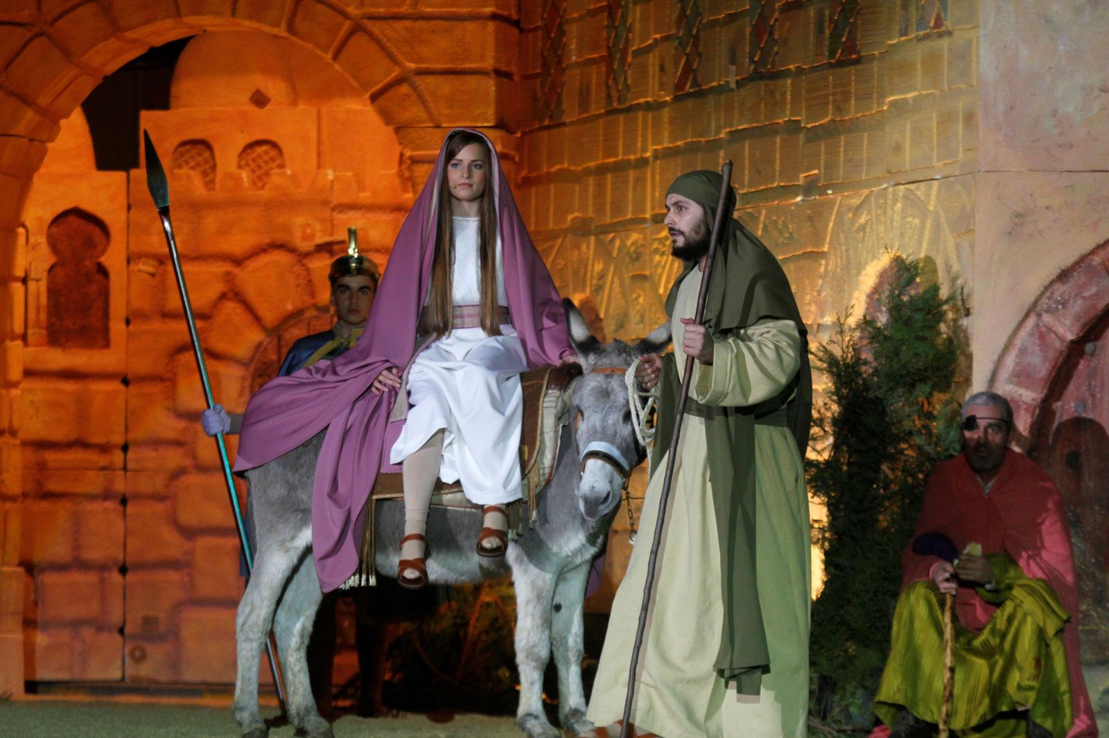 Una escena de 'El auto sacramental de los Reyes Magos' de El Viso.