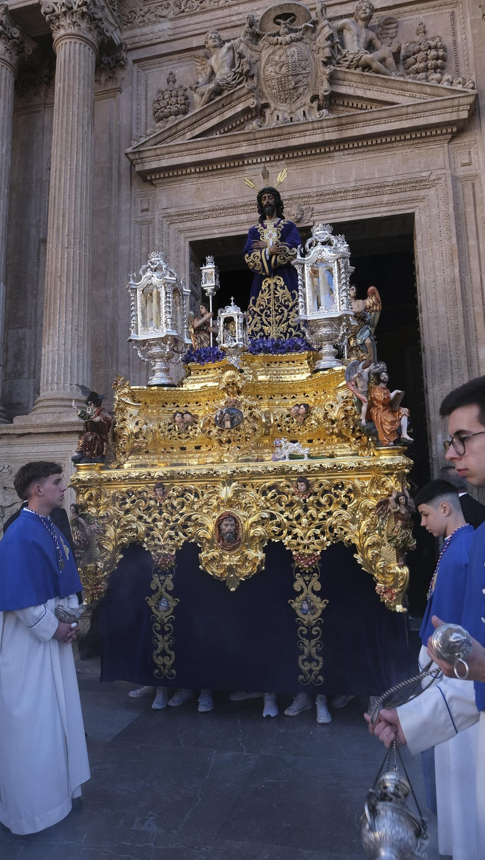 La procesión de Prendimiento en Almería, en imágenes