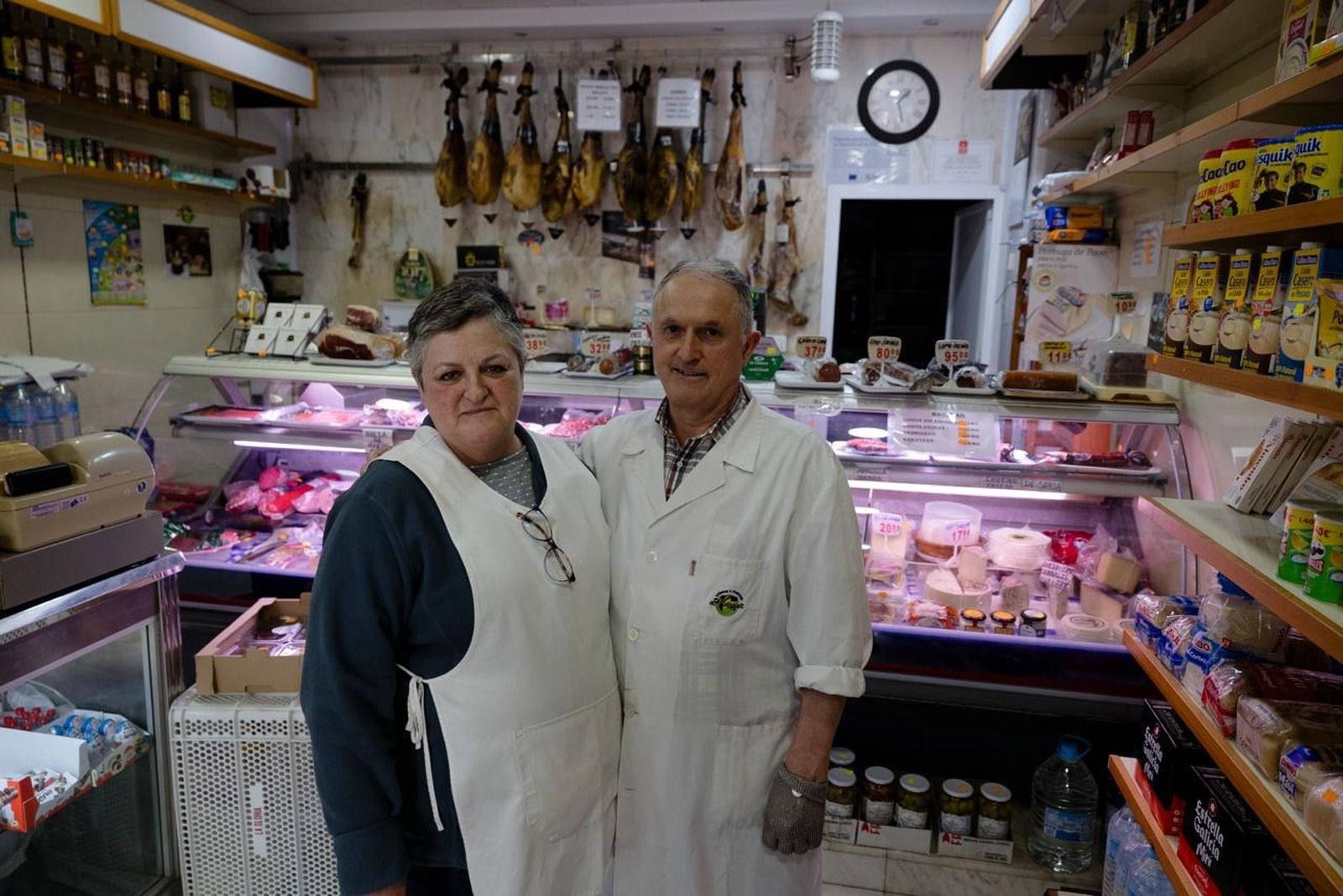 María José Illescas y José Antonio Marín son los propietarios de Charcutería Selecta Marín.