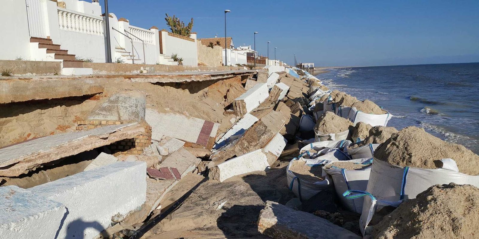 Paseo marítimo de Matalascañas.