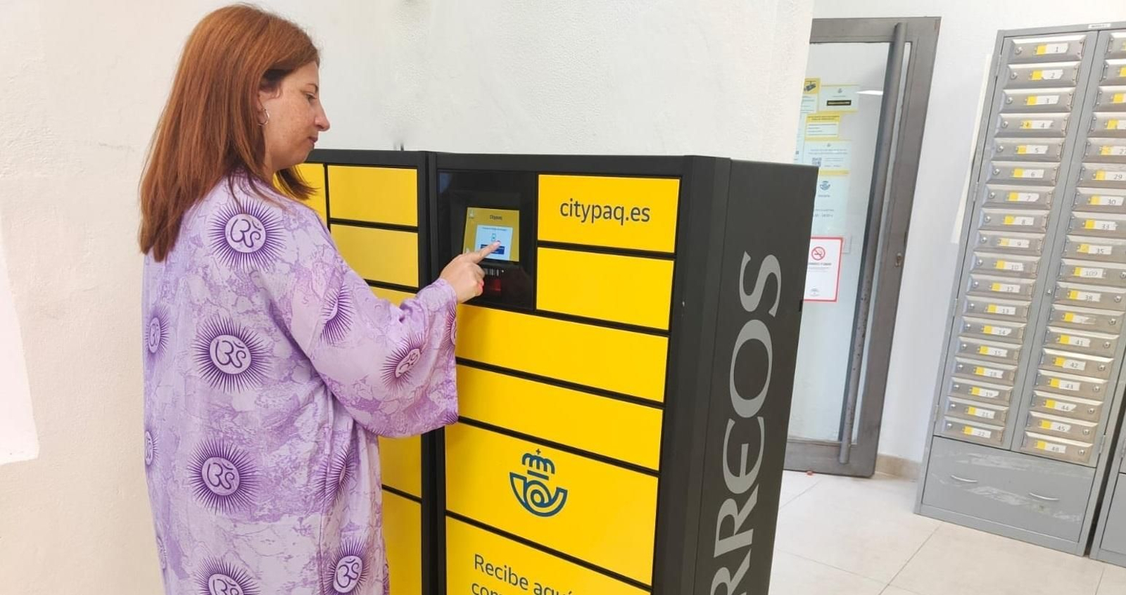 El servicio de envío de paquetes Citypaq en Huelva.