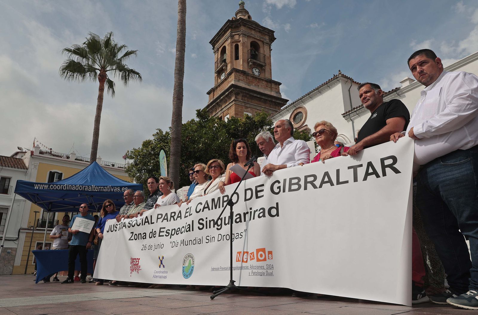 Imágenes de la conmemoración del Día Mundial Contra la Droga en Algeciras