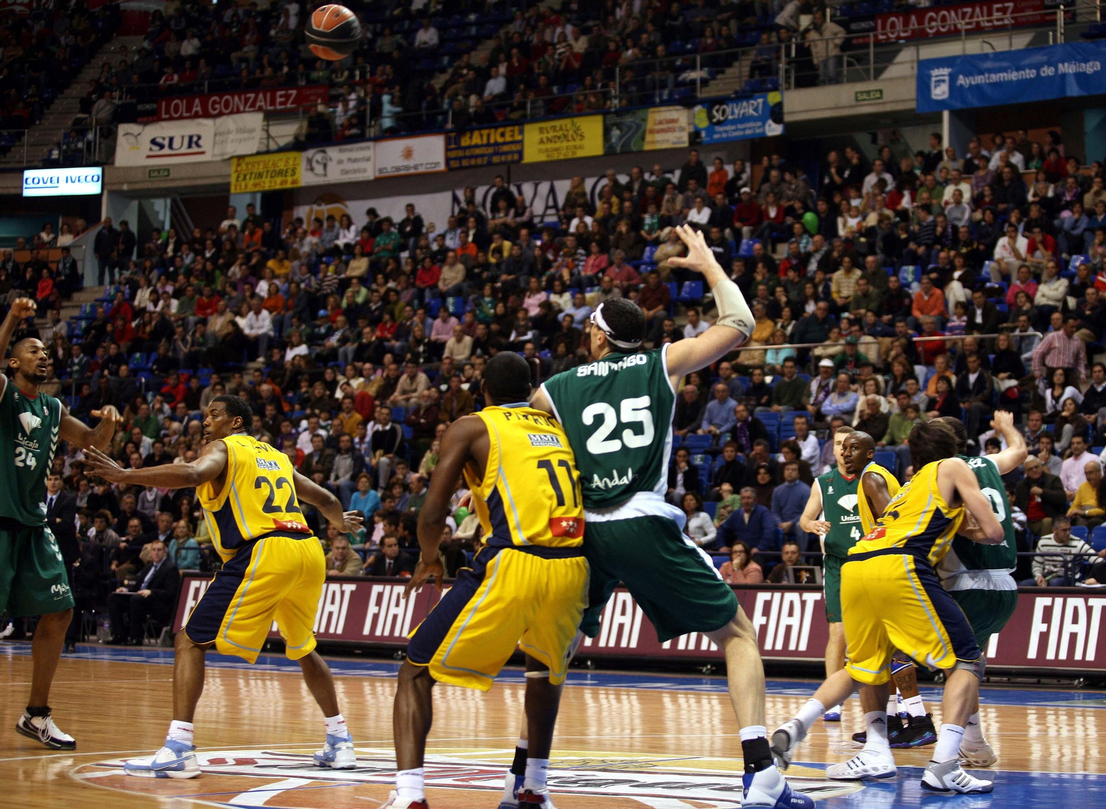 Las fotos de Daniel Santiago en el Unicaja