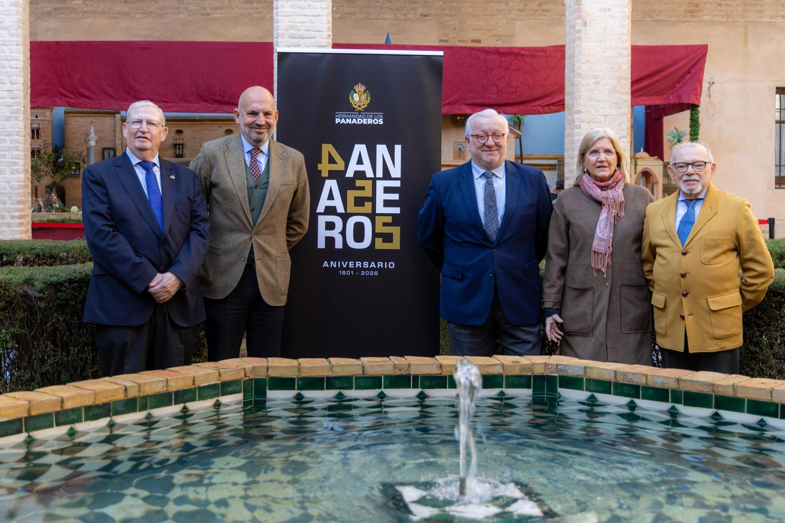 Acto de presentación de los actos en el Palacio de los Marqueses de La Algaba